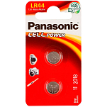 Panasonic LR-44EL/2B 1x2 LR 44 Аккумуляторы Серебристый Silver