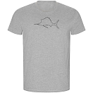 Купить Kruskis CA66900658K032 Футболка с коротким рукавом Sailfish ECO Серый Heather Grey 3XL 7ft.ru в интернет магазине Семь Футов