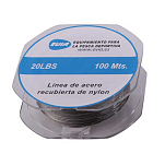Evia LCA10080 Steel&Nylon Cable 100 M линия Серый  Grey 0.750 mm 