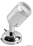Точечный LED светильник 8/30В 3.1Вт корпус из нержавеющей стали с выключателем, Osculati 13.904.01