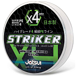 Jatsui D3700433 Striker PE 4 135 m Плетеный Бесцветный Apple Green 0.208 mm