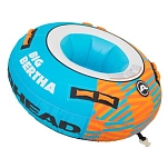 Airhead 253-AHBT1329 буксируемая водная игрушка Big Bertha Light Blue / Orange 1-4 Places