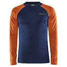 Купить Craft CO1912532-396580-L Базовый слой с длинным рукавом Core Warm Голубой Blaze / Chestnut L 7ft.ru в интернет магазине Семь Футов