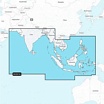 Navionics 010-C1293-30 MSD Large AE010L Océano Índico Sur Mar China Диаграмма  Multicolour