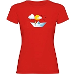 Kruskis 11502145xxlk199 Футболка с коротким рукавом Paper Boat Red 30x25x2 2XL