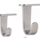 Крючки, нержавеющая сталь, матовая отделка / Ширина: 43 мм