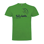 Seland CAMISETA-VD-XL Футболка с коротким рукавом Logo Зеленый Green XL