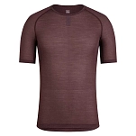 Rapha BFM01XXHKMLRG Базовый слой с коротким рукавом Merino Lightweight Huckleberry Marl / Huckleberry L