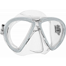 Купить Маска для дайвинга двухлинзовая для взрослых Mares X-VU 411036 прозрачный/серый 7ft.ru в интернет магазине Семь Футов