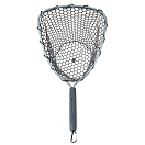 Купить Golden catch 6633338 Садок Grabber Stream Silicone 37 Grey 55x20x8 55 x 37-31 cm 7ft.ru в интернет магазине Семь Футов
