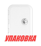 Люк смотровой 270 х 375 мм белый, с замком, Marine Rocket (упаковка из 2 шт.) MR1270_pkg_2