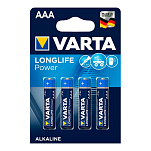 Varta 38619 AAA LR03 Щелочные батареи 4 Единицы Голубой Blue