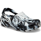 Купить Crocs 206867-103b-m7/w9 Деревянные башмаки Classic Marbled White / Black 35x25x15 EU 39 7ft.ru в интернет магазине Семь Футов