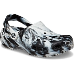 Crocs 206867-103b-m7/w9 Деревянные башмаки Classic Marbled White / Black 35x25x15 EU 39