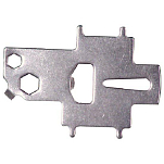 Seachoice 50-32671 Deck Plate Key Серый  Stainless Steel