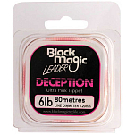 Black magic FWDP06 Decepction Ultra Pink Tippet 80 m Фторуглерод Розовый Pink 0.200 mm 