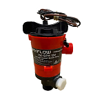 Аэраторнная помпа Johnson Pump Twin Port 750 GPH 48703 12В 47.32 л/мин штуцер 12/20мм для аэрации и водоснабжения