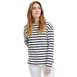 Redgreen 171812201-120-l Футболка с длинным рукавом Claudia Off White Stripe 30x25x2