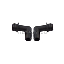 Купить Flojet 20381710 Pentaflex/6000 Series Port Kit (2 шт.), порт с защелкой x 19 мм (3/4") шланговый штуцер, колено 90°, уплотнительное кольцо EPDM 7ft.ru в интернет магазине Семь Футов