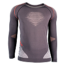 Купить UYN U100263-G974-S/M Базовый слой с длинным рукавом Evolutyon Comfort Серый Charcoal / White / Red S-M 7ft.ru в интернет магазине Семь Футов
