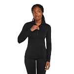 Icebreaker 0a575h001m Базовый слой с длинным рукавом Merino Core Heavyweight Black 30x25x2