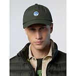 North sails 623290-0440 Кепка Logo Зеленый  Forest Green