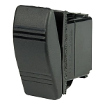 Bep marine 1001802 SPST Contura 20A 12V 15A 24V 1/4´´ Выкл.-вкл. однополюсный переключатель Black