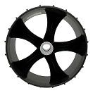 Купить Railblaza nrr-4147-nrr Колесо киви без проколов Black 40x20x10 7ft.ru в интернет магазине Семь Футов