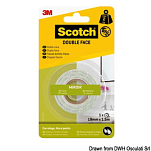 3M Nastro per montaggio da interni 19mm x 1.8 m, 65.331.92