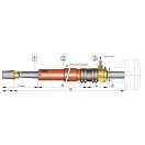 Купить Дейдвудная труба из стали Vetus BL45S/2500 длина 2500 мм на вал 45 мм 7ft.ru в интернет магазине Семь Футов