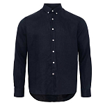 Sea ranch 18-7-283-4001-XXL Рубашка с длинным рукавом Hyeres Голубой Dark Navy 2XL