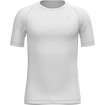 Odlo 192282-10440-S Базовый слой с коротким рукавом Cubic 2 Единицы Белая White / Snow White S
