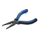 Kinetic G178-202-068 Heavy Duty Splitring Плоскогубцы с изогнутым носом Голубой Blue / Black 16 cm 