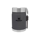 Купить Stanley 10-09382-082 Банка для еды Classic 400ml  Charcoal Grey 7ft.ru в интернет магазине Семь Футов