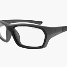 Спортивные очки с диоптриями Demetz Softness R / Grey / Black Colorless Cat.0, softness2801i057