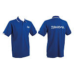 Daiwa PNBXXL/DF Поло с короткими рукавами Голубой Navy Blue 2XL