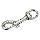 Купить Seachoice 50-36491 Поворотный Карабин Серебристый Chrome Plated Brass 7ft.ru в интернет магазине Семь Футов