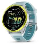 Garmin 010-02971-01 Reloj Forerunner 570 47 mm Голубой  Amp Yellow Aluminum / Translucent Whitestone / Turquoise