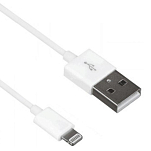 MyWay MWUSC0021 USB-кабель к Lightning 2.1A 1M Белая  White
