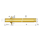 Купить Бронзовая дейдвудная труба Vetus BL30/1500 длина 1500 мм на вал 30 мм 7ft.ru в интернет магазине Семь Футов
