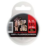 Fox rage NML014 Drop N Jig 50 M линия Бесцветный Transparent 0.180 mm 