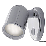 Точечный 12 LED светильник Batsystem Tube 9405c 8/30В 2Вт 150Лм белый свет с выключателем, Osculati 13.868.12