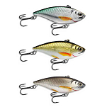 Live target GS70SK210-UNIT Golden Shiner Rattlebait Sinking Безгубые воблеры 70 mm 14g Glow / Blue