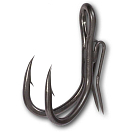 Купить Black cat 4558300 Ghost Double Крюк Серый  DG coating 3/0  7ft.ru в интернет магазине Семь Футов