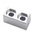 Купить Enrico polipodio 2626420A Yamaha 115-200HP Алюминиевый кубический анод  Silver 48 x 24 x 24 mm 7ft.ru в интернет магазине Семь Футов