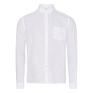 Купить Sea ranch 22-7-276-1000-L Рубашка с длинным рукавом Neil Linen Белая White L 7ft.ru в интернет магазине Семь Футов