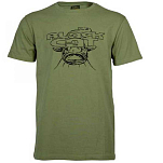 Black cat 8779000 Футболка с коротким рукавом Military Зеленый Green S