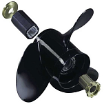 Michigan wheel MWC992115 Vortex 3X RH 4 1/4´´ Коробка передач Алюминий Пропеллер Black 13 x 19´´