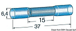 Разъем соединительный в термоусаживаемой изоляции 2.5 - 6 мм2 6.4 мм 50 шт/уп, Osculati 14.186.51
