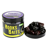 Pro elite baits C8433904 Hook Liquid Booster Кальмар и Осьминог 200ml Пеллеты Черный 14 / 20 mm 